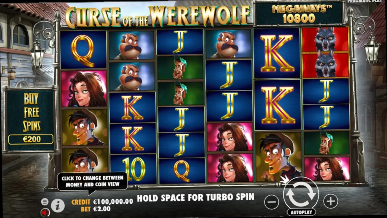 Curse of the Werewolf Megaways